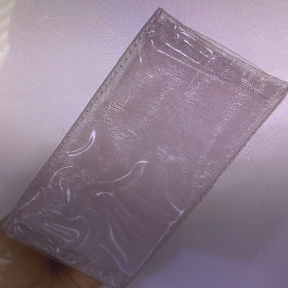 Mary Kay cosmetics purple gift bag transparent makeup merchandise product handle - Picture 8 of 8